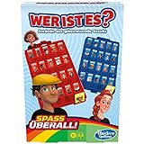 Hasbro Wer ist es Kompakt, Portables Ratespiel für Kinder ab 6 Jahren für 2 Spieler, Kinderspiel für unterwegs, Multi