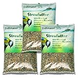 Erdtmanns - Streufutter für Wildvögel 3 x 5 kg, (15kg) I...