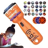 Bkljkf Kinder-Taschenlampe | Halloween-Taschenlampe für Party | Nachtlicht mit Projektion für und Mädchen, Partygeschenke für Haus, Garten und Krippe