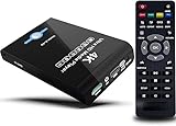 4K 60Hz UHD Media Player & HDD Enclosure 2-in-1,Play...