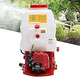 20L Rückenspritze Sprühgerät 25.4CC Benzinmotor Unkrautspritze Motorsprüher Gartenspritze Pflanzesprüher Agricultural Weed Sprayer Dünger Sprüher 700W