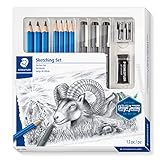 STAEDTLER Zeichen Set, Komplett-Set mit 4 Premium...