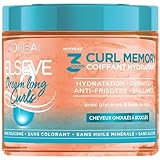 L'Oréal Paris - Feuchtigkeitsspendendes Stylinggel für 3 Tage Curl Memory für lockiges Haar – feuchtigkeitsspendende Locken – Rizinusöl – ohne Silikon – Elseve Dream Long Curls – 400 ml