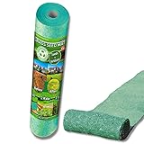 Starlyf Blumenerde Grass Seed Mat Matte, Grassamenmatte, Rasenrolle, Rasenvlies, 10m x 0,45m