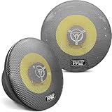 Pyle Auto Lautsprecher Set, Hifi Lautsprecher Boxen – Einbaulautsprecher als Auto Lautsprecher passend für OEM Standard, 3 Wege Lautsprecher Box, Koaxial Lautsprecher 165mm mit 280 Watt, 2 Stück