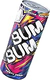 Bum Bum Energy Drink, Party Hard Edition, 12 x 250ml Dosen, Mit Taurin und B-Vitaminen, Vegan