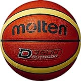 Molten Basketball B6D3500 Größe 6, Orange/Creme/Shiny Optic, 6