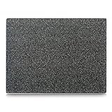 Zeller 26254 Glasschneideplatte Granit, anthrazit, 40 x 30 cm