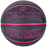 Spalding Basketball Street Phantom Black x Pink Nr. 6 Ball Basketballkorb