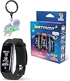 Brook Pocket Auto Catch Watchic Plus mit Schlüsselanhänger, Auto-Fänger mit zwei Konten, IPX7 wasserdicht, 2,4 cm Farbdisplay, für Pokemon Go Go Catcher Zubehör [exklusive Version] (schwarz)