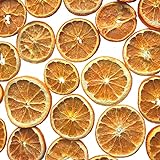 Premium Orangenscheiben 50 Stück getrocknet Weihnachtsdeko Fruchtscheiben Orange Adventskranz Dekorationszweck 1A Qualität
