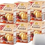 Gut&Günstig Kartoffelknödel Halb & Halb 36 Knödel (6x200g Packung) + usy Block