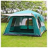 Geräumiges Camping Pod für 5 bis 8 Personen - Sonnenschutz, leichtes und praktisches Familienzelt mit Wohnbereich - Ideal für Familiencamping und Wanderpartys
