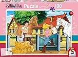 Schmidt Spiele 56187 Bibi und Tina, Auf dem Martinshof, 100 Teile Kinderpuzzle