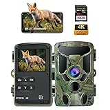 HAZA 4K WLAN Wildkamera mit App 60MP HD Wildtierkamera mit...