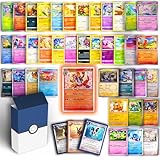 Odisey-Kartenset aus 50 Original Pokemon Karten deutsch für Adventskalender 2023 | 1 Holo/Reverse Holo & 1 Rare | Jedes Set ist einzigartig | 50 Verschiedene Pokemon Karten | Inklusive Sleeves