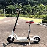 Elektro Fahrrad Sattel Sitz Sattel E-Scooter Sattel Elektroroller Einstellbarer 40-60CM Elektroroller Sitz