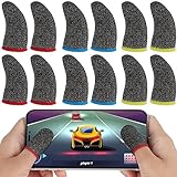 Ouligay 30 Stück Finger Sleeves Thumb Sleeve for Gaming Fingerschutz Finger Handschuhe Mobile Gaming Finger Sleeve Daumenhülsen Fingerabdeckung für Touchscreen Spiel Mobile