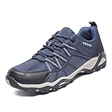 Generisch Outdoor Freizeit Sportschuhe Langlauf Wanderschuhe Verschleißfeste rutschfeste Kletterschuhe (blau,39)