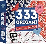 333 Origami – Blütentraum Japan: Das Original – Mit 333...