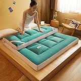 Japanische Bodenmatratze, Futon-Klappmatratze, Leicht Aufrollbare Matratze, Tatami-Matte, Atmungsaktives Boden-Relax-Gästebett, Geeignet Für Camping-Sofa, Einzel- Und Doppelbett, Mehrere Größen(D,180*