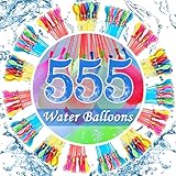 Wasserbomben Selbstschließend, 555 Stück Wasserbomben Set...