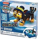 Spin Master Games PAW Patrol - Don‘t Drop Chase, actionreiches Kinderspiel ab 5 Jahren mit Chase-Figur