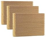 Sichler Haushaltsgeräte Zubehör zu Mehrzweck-Luftkühler: 3-teiliges Ersatz-Wabenfilter-Set für Verdunstungs-Luftkühler LW-620 (Luftbefeuchter-Klimagerät, Geruchsbeseitiger)