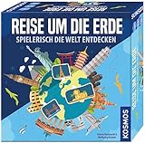 KOSMOS 692773 - Reise um die Erde, Spielerisch die Welt entdecken, Brettspiel, Geografie-Spiel für 2-4 Spieler ab 8 Jahre