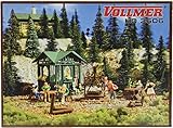 Vollmer 43606 H0 Grillplatz mit Hütte