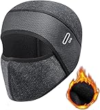 Sturmhaube aus Eisseide, für kaltes Wetter, Gorros para El Frio para Hombres, Skimaske, IceBalaclava, Gesichtsmaske, Winter-Sturmhaube für Herren, grau, Einheitsgröße