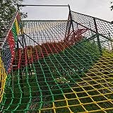 Kinder-Kletternetz, Sicherheitsnetz aus gewebtem Seil, für Spielplatz, Innenbereich, Garten, Schaukel und Kletterrahmen, strapazierfähiges Nylon-Netz für Spaß und sicheres Spielen im Freien