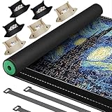 Puzzlematte 2000 1500 1000 Teile, Puzzle Matte Roll, Puzzleunterlage Puzzlemappe Puzzlerolle Mat Storage Accessories für Erwachsene, Jigsaw Puzzle Mat Roll Up.