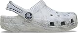 Crocs Unisex Kinder Classic Watercolor Marbled Clog T Clog, Grey Swirl, 24/25 EU