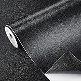 Kunstleder Selbstklebend 43x300cm,Leder Reparatur Set Besteht aus Stark Klebendem Material,Hat Eine Starke Haftung,Kunstleder Reparaturset für Möbel,Sofas, Autositze, Taschen (Schwarz, 43x300cm)