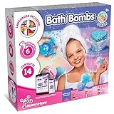 Science4you – Badebomben Selber Machen Set für Kinder ab 8 Jahren – Badekugeln Basteln Mädchen 6 7 8 9+ Jahren, 6 badewannenspielzeug Experimente - Bade bomben Geschenkset für Mädchen und Jungen