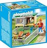 PLAYMOBIL 6140 Hasenstall mit Freigehege