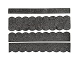 SET Dachschindeln Biberschwanz (65 mm + 415 mm lang) grau 3 Set