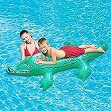 Gcxzb Schwimmreifen Aufblasbare Pool Spielzeug Schwimmen Ring aufblasbare montier krokodil Kinder Schwimmen Luftkissen schwimmende Bett rekling krokodil Wasser schwimmende Reihe