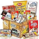 Süssigkeiten Box mit Waren aus dem Osten - Geschenke zum Geburtstag für Freunde & Männer & Herzensmenschen