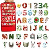 Acunny Magnetische Buchstaben des Alphabets, Spielzeug für Vorschule | Spielzeug für Kühlschrank | für Jungen und Mädchen Haus Schule Klassenzimmer Kindergarten Kindergarten Regentag Reise