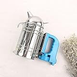 Elektrisches Bienenräucher-Kit - Edelstahl Imkerwerkzeug für Imker Bienenstock Emitter Fumigator zur Kontrolle der Bienen fügsam Subdue Drive mit