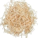 1 Kilogramm (Kg) Holzwolle | Natur | Erdbeerholzwolle | In...