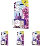 Febreze 3Volution Duftstecker Amethyst Blütentraum, Nachfüller, Raumduft und Lufterfrischer (Packung mit 4)