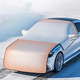 SZPXXX Frontscheibenabdeckung Winter für Honda e | ab Bj.2019, Auto Schneedecke,Auto Scheibenabdeckung Scheibenwischer Winterschutz,Staubdicht,Kratzfest