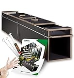 Marderfalle 120cm inkl Lockmittel Holzfalle Lebendfalle...