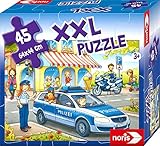 Noris 606031792 - XXL Riesenpuzzle, Auf Streife mit der...