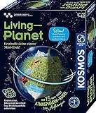 KOSMOS 637255 Living Planet, Erschaffe Deine eigene Mini-Erde, Gewächshaus, Experimentierkasten für Kinder, Biosphäre, Botanik und Biologie für Kinder ab 8 Jahren,