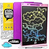 Essy Kids 12 Zoll Zaubertafel LCD Schreibtafel Kinder Maltafel Zaubertafel Schreibtafel Kinder Mal Tablet Maltablett für Kinder Zeichentablett Malpad Zaubertafeln