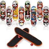 Reastar Finger Skateboard 10pcs Professionelle Mini Fingerboards Skatepark Spielzeug für Kinder Spielen Oder ALS Finger Skateboard Dekoration